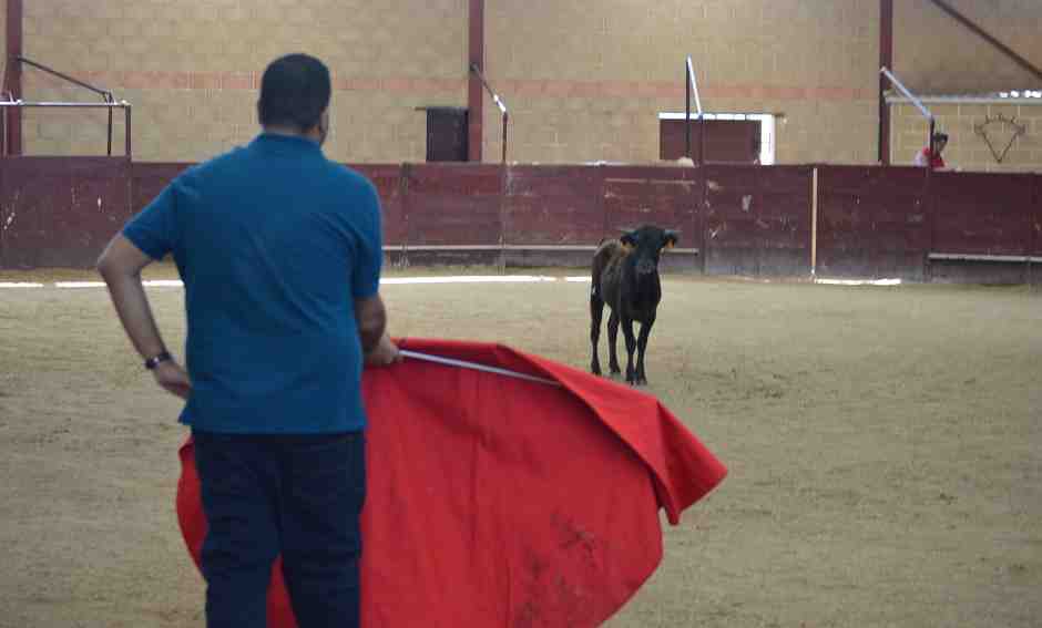 Bullfighter training Madrid